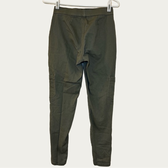 No Boundaries Olive Green Women’s Cargo‎ Pants Pockets Size XXS - Picture 2 of 15